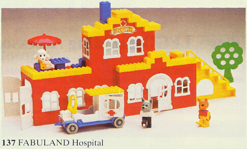 LEGO Fabuland - L'hopital, 1979