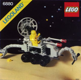 LEGO 6880 - L'explorateur lunaire, 1982