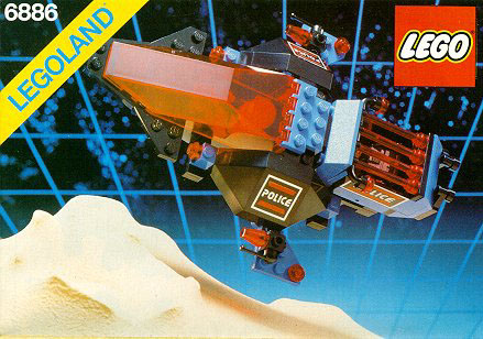 LEGO 6886 - Space Police Gardien de la paix, 1989