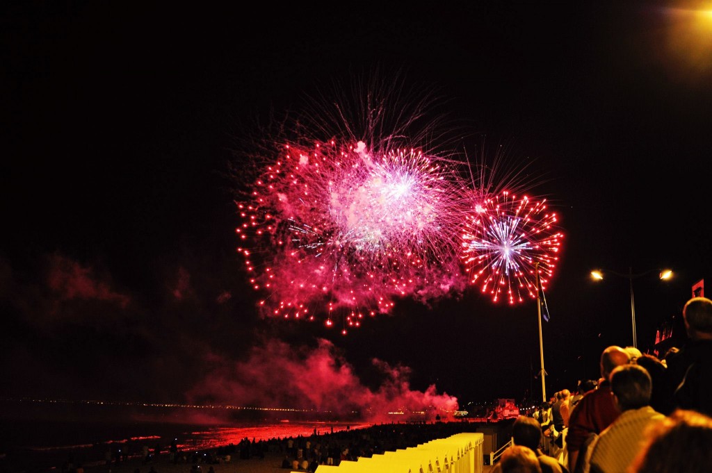 Le feu d'artifice de Villers sur Mer (2012)