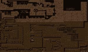 Les Aventures de Moktar - La map du niveau 8