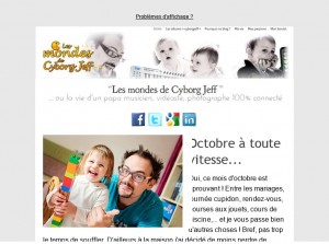 les mondes de cyborgjeff - newsletter