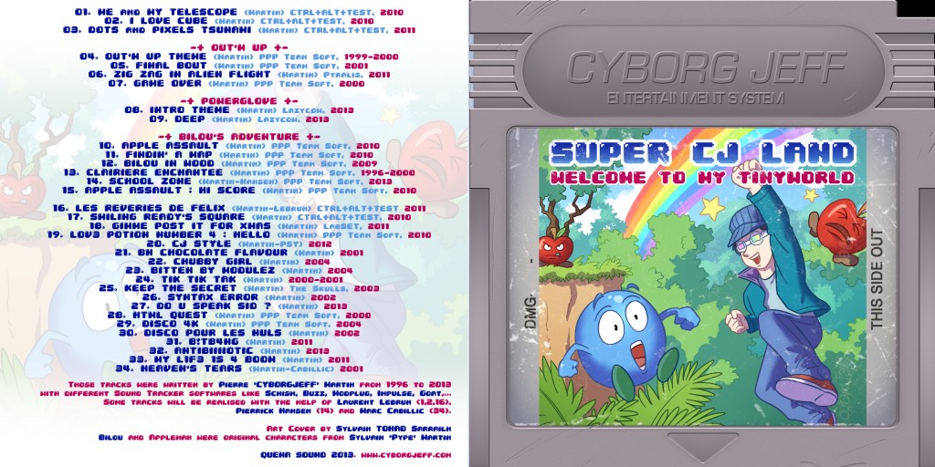 Super CJ Land : Welcome to my TinyWorld - Cyborg Jeff - Cover Super CJ Land : Welcome to my TinyWorld - Cyborg Jeff - Cover