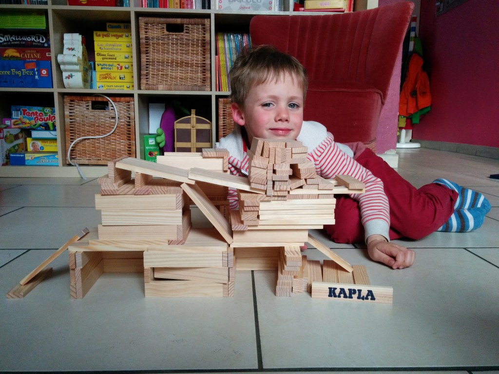 Kapla - Un garage à étages