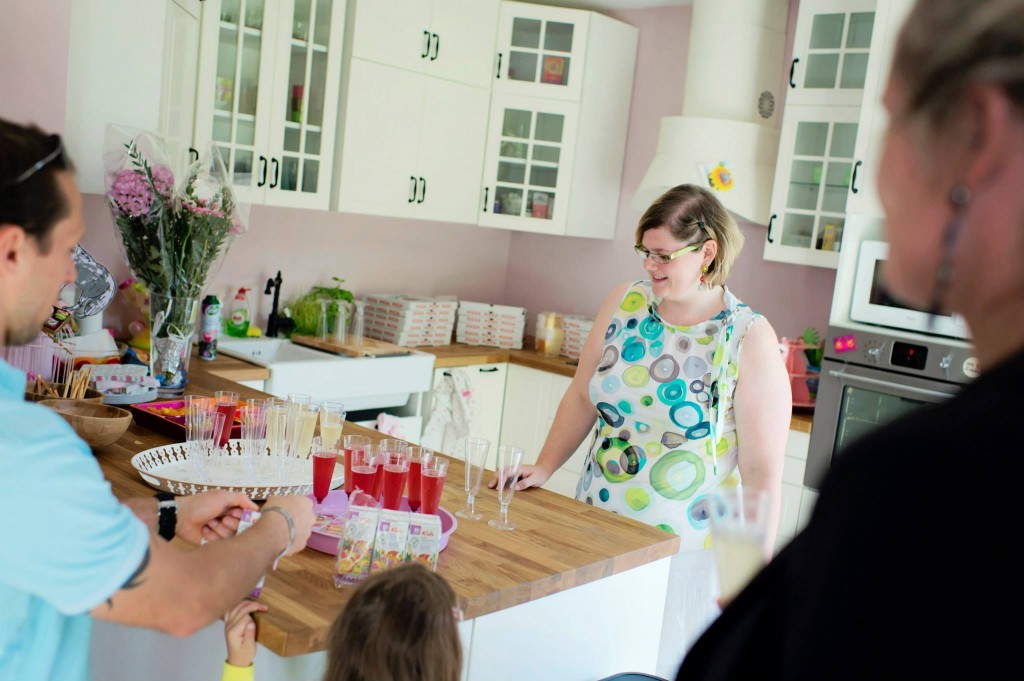 La cuisine, presque terminée - Crémaillère