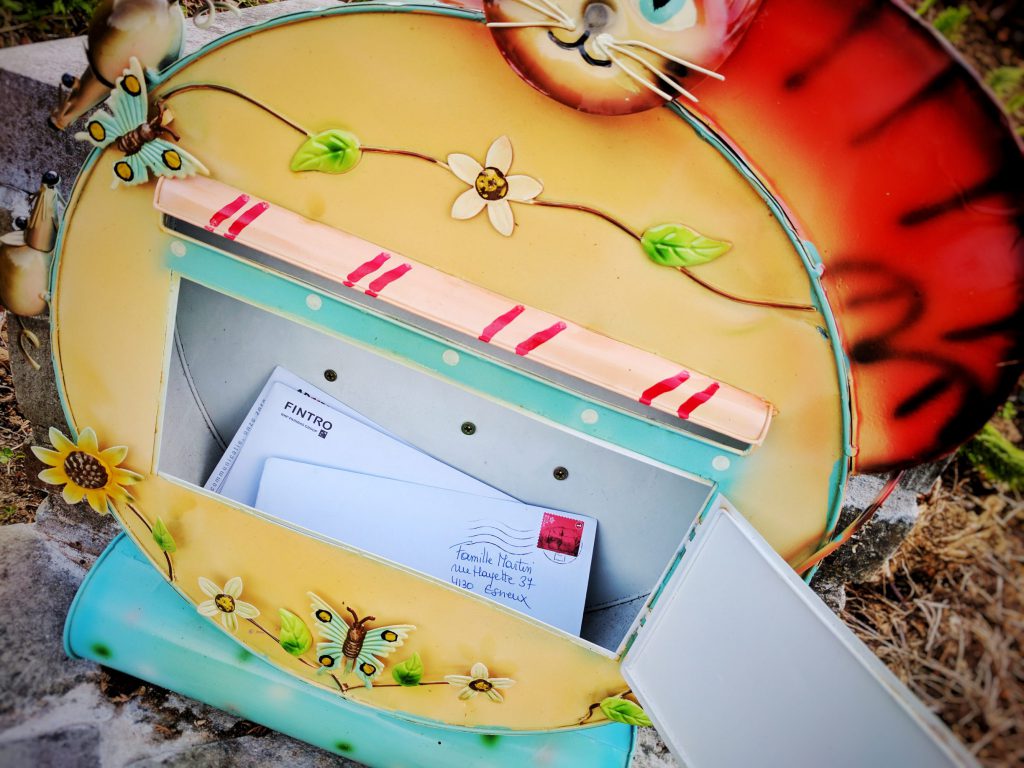 Enfin du courrier !