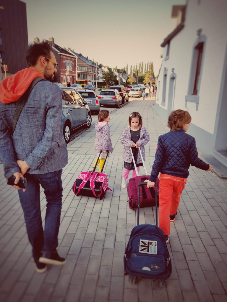 Sur le chemin de l'école
