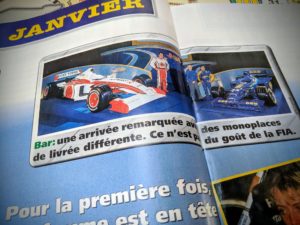 Presse - Formule 1 - 1999 - AutoHebdo -B.A.R.