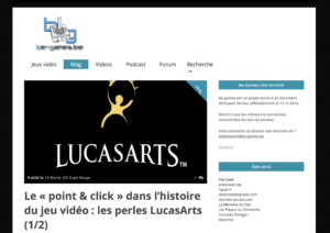 Le « point & click » dans l’histoire du jeu vidéo : les perles LucasArts (1/2)