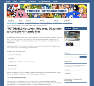 Tous les détails sur les interventions à faire sur sa NES