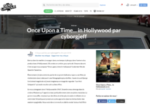 HollyWood : Once upon a time