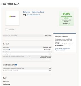 En 2017, je fais à nouveau confiance à BelPower pour 3 années